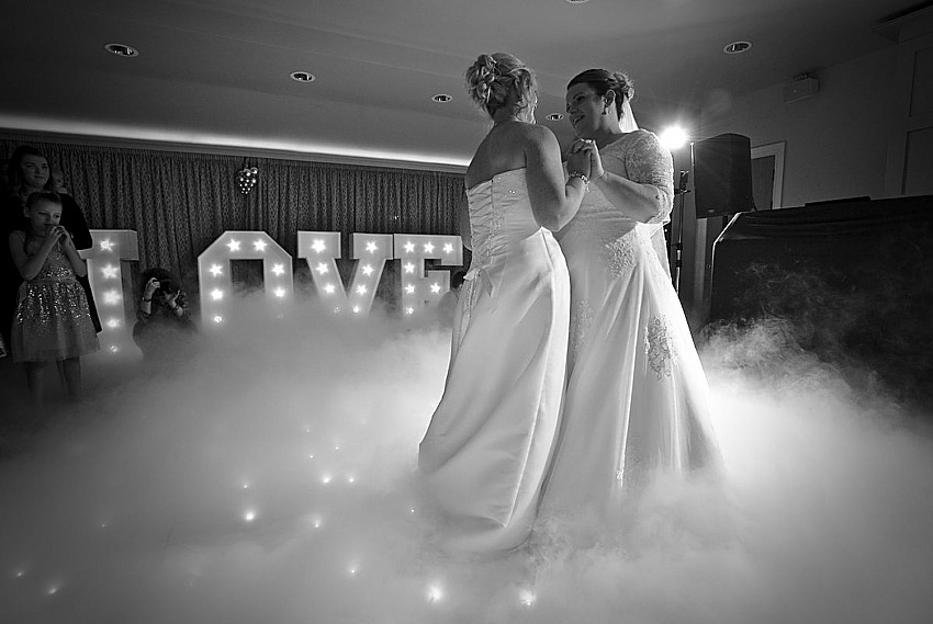 Hannah and Ashling's wedding at The Feathers Hotel, Ledbury